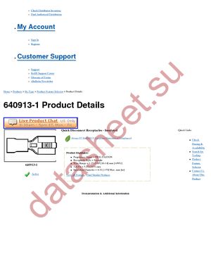 640913-1 datasheet  